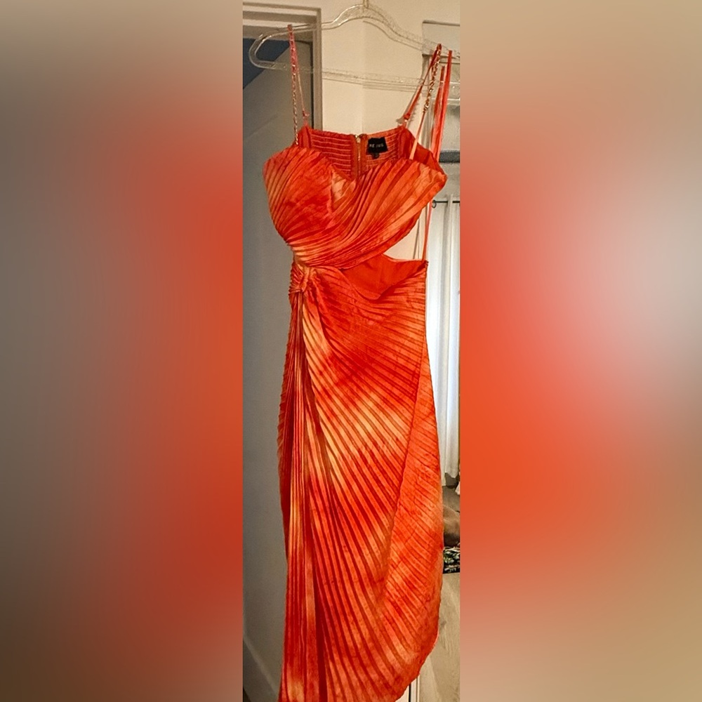 Vibrant Orange Dress